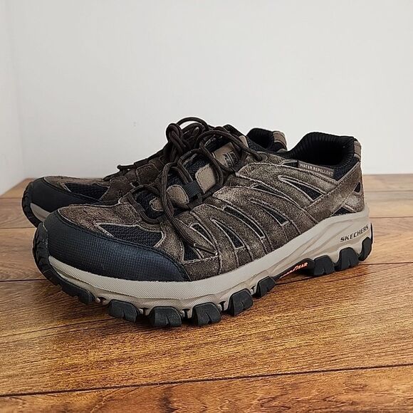 Skechers USA Edgemont-Taggert Hiking Shoes Men's Size 12 Worn 2x Brown 204518 - Picture 2 of 9